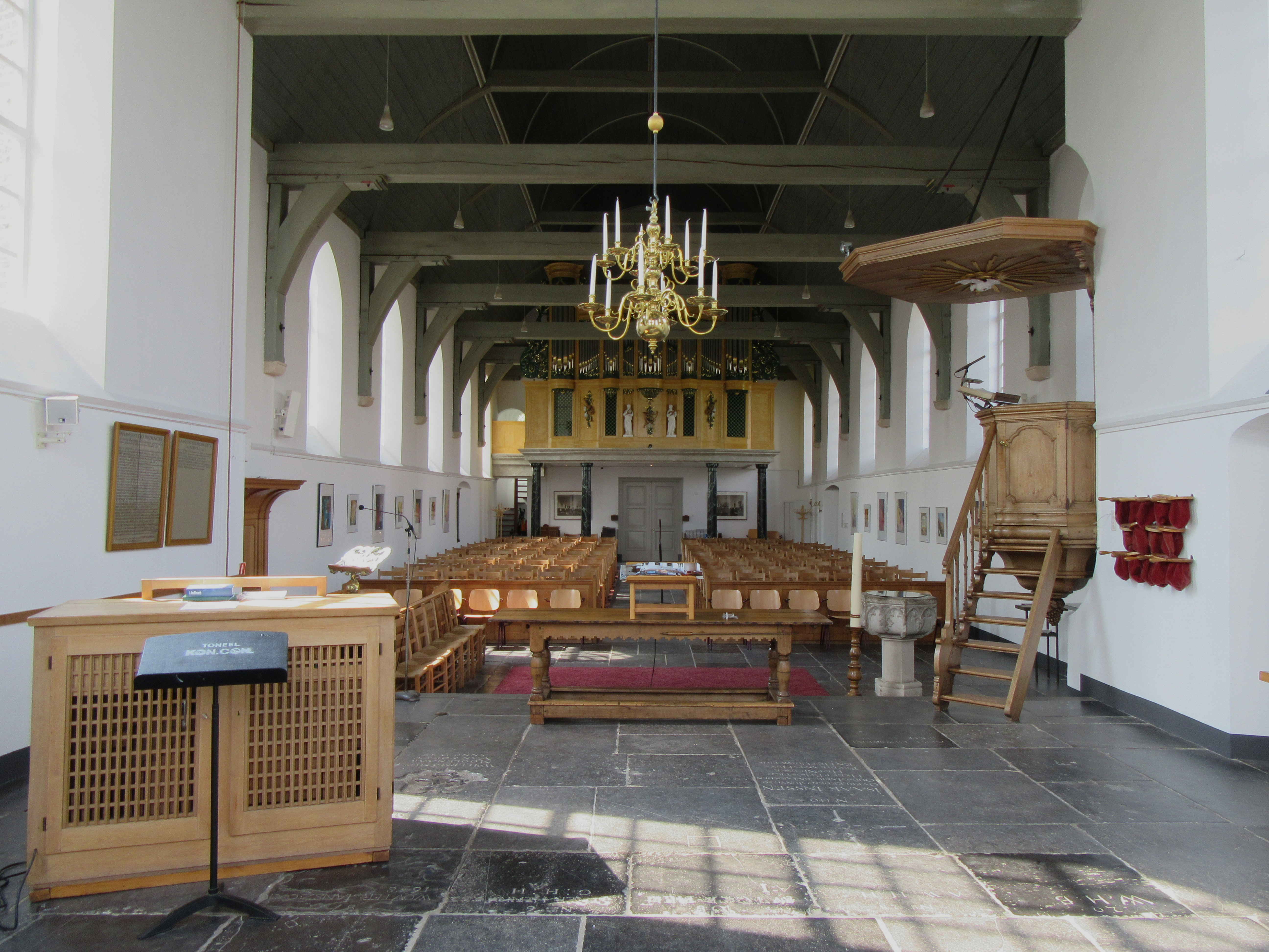 Interieur Oude Kerk Soest 2019