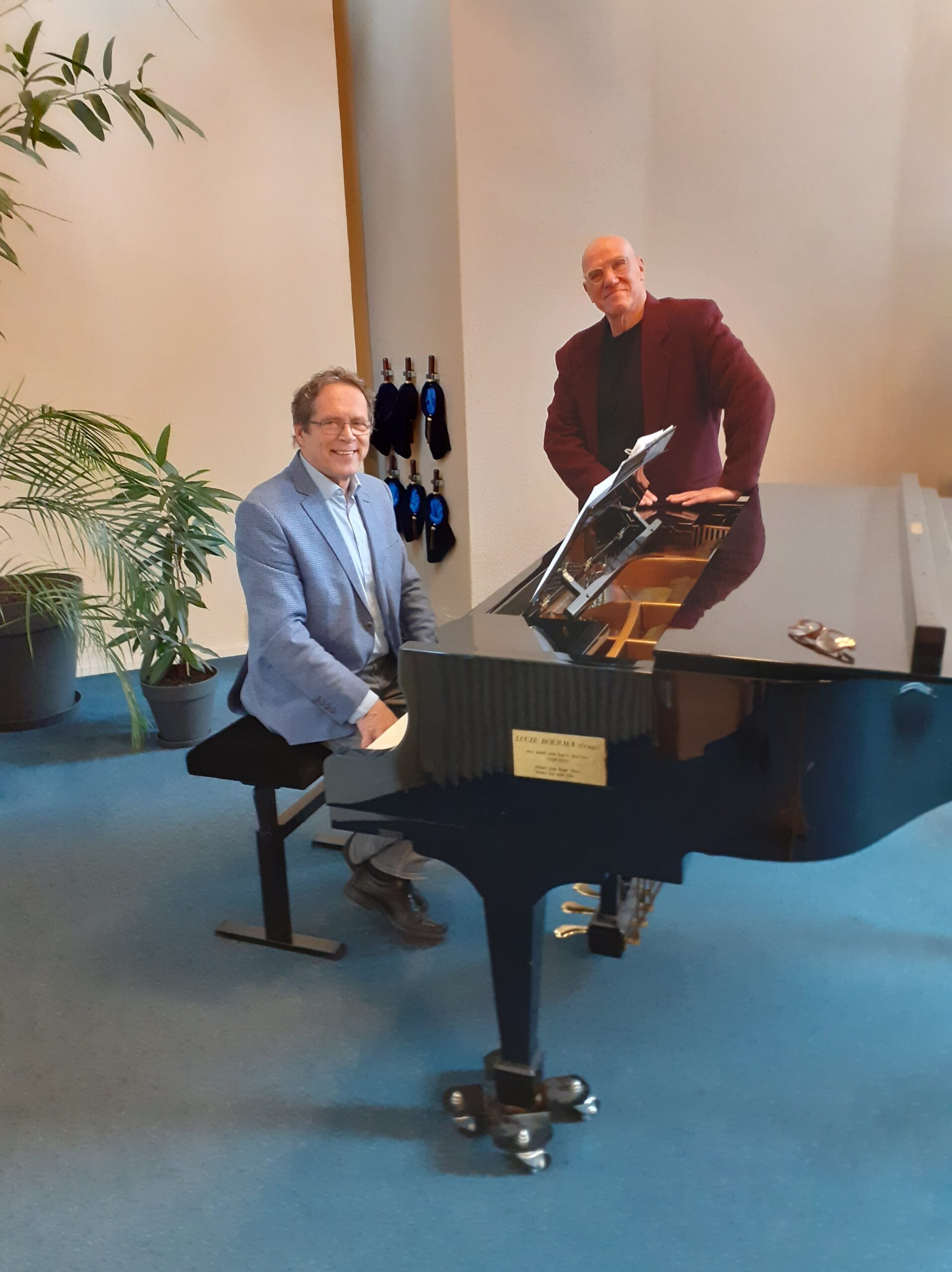 Peter Bruinsma en Martin Lorijn - fotograaf Hans van Gemmert